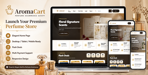 AromaCart PHP Store Script